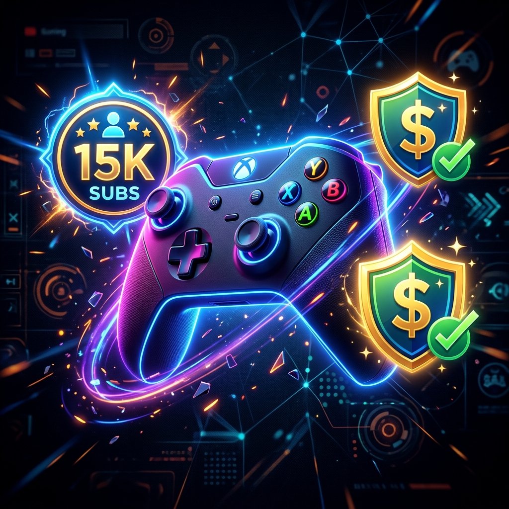 Gaming YouTube Channel - Monetized